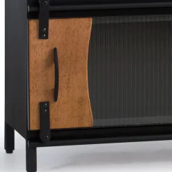 Outlet TV Board Honey Massivholz Tv Möbel