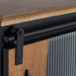 Outlet TV Board Honey Massivholz Tv Möbel