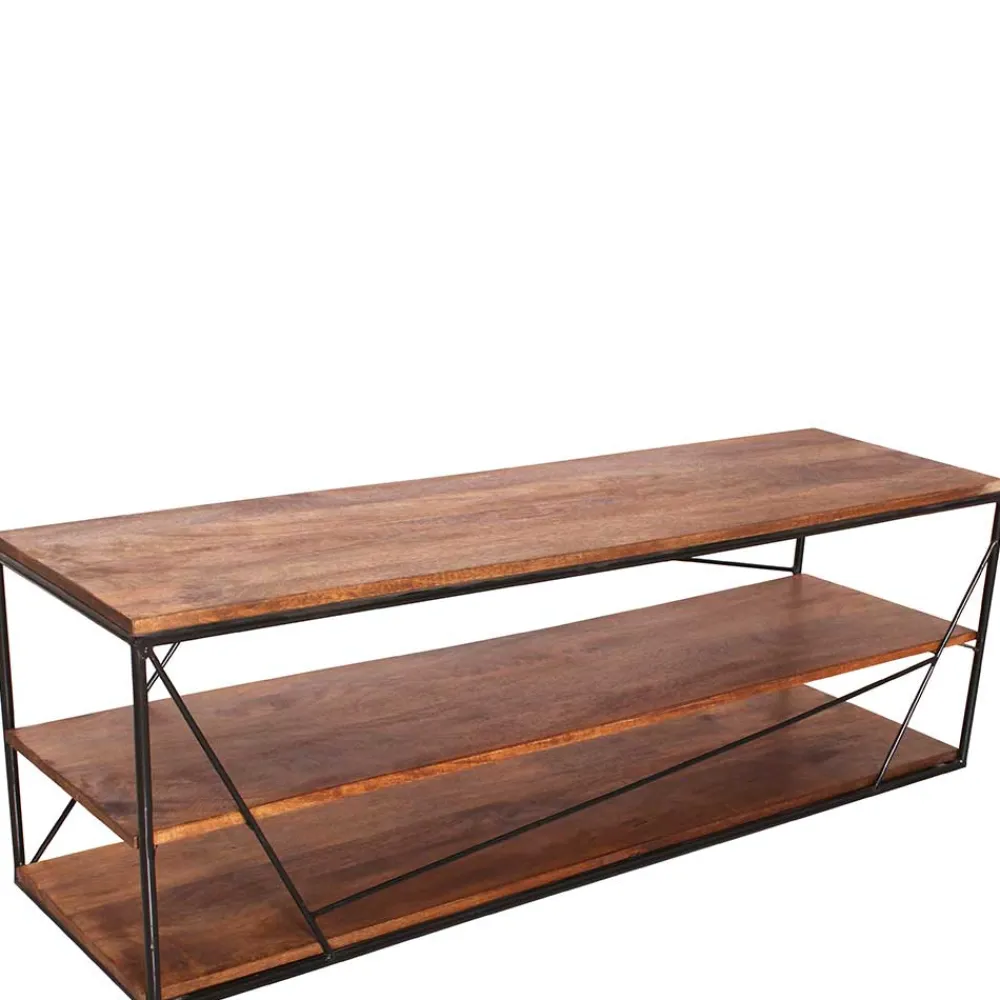 TV Board Slavrio Massivholz Tv Möbel|Fernsehtische