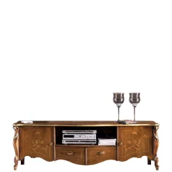 TV Kommode Savolina Massivholz Tv Möbel|Fernsehtische