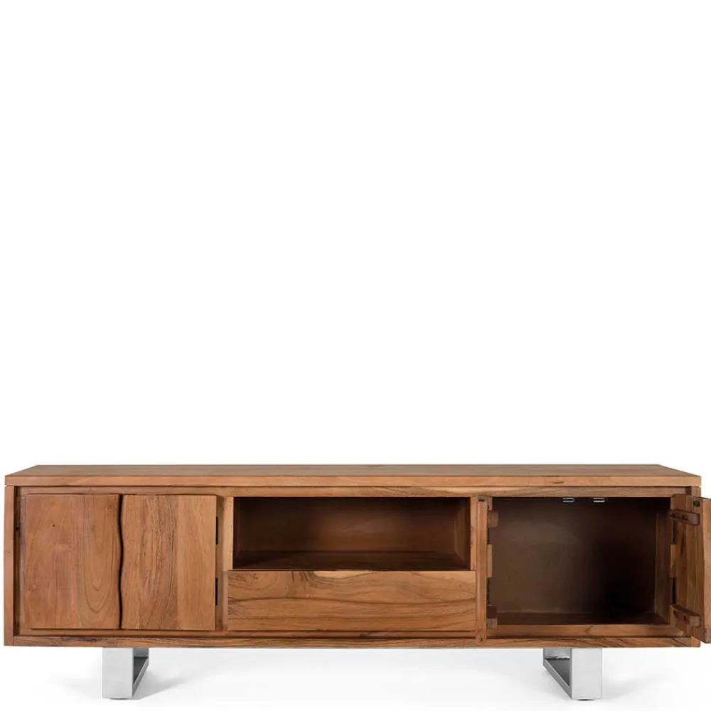 Hot TV Lowboard Ectria Massivholz Tv Möbel