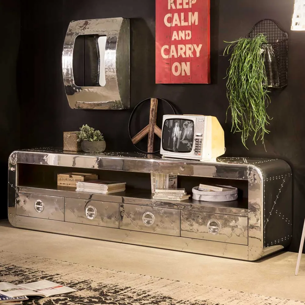 Hot TV Lowboard Hangar Fernsehtische|Massivholz Tv Möbel