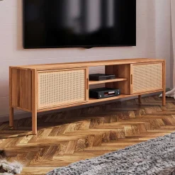 TV Möbel mit Rattan Türen Artjes*Pharao24 Sale