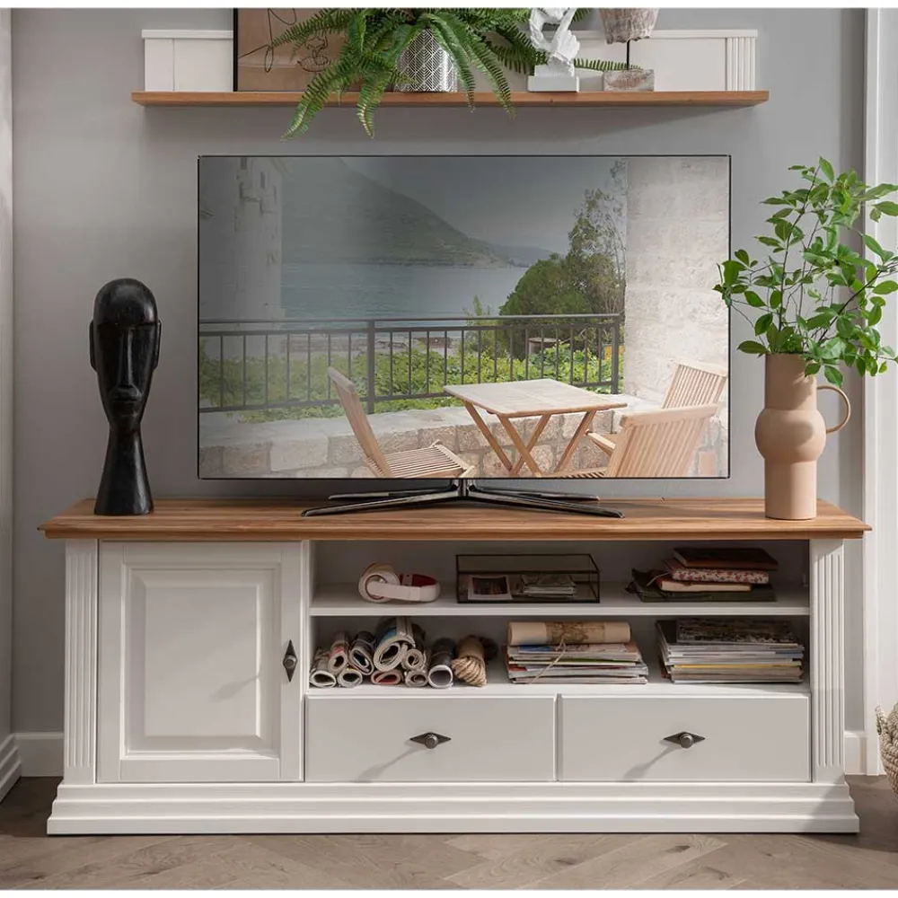 New TV Sideboard Greeks Massivholz Tv Möbel|Fernsehtische