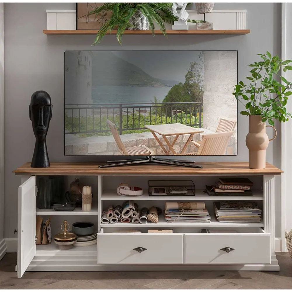 New TV Sideboard Greeks Massivholz Tv Möbel|Fernsehtische