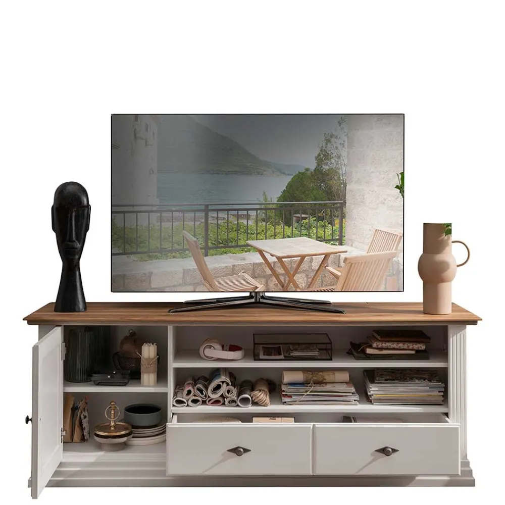 New TV Sideboard Greeks Massivholz Tv Möbel|Fernsehtische