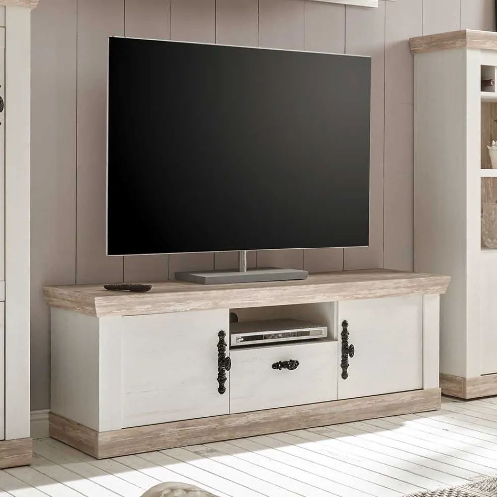 Hot TV Wohnwand Flurencina Wohnwand 350 Cm