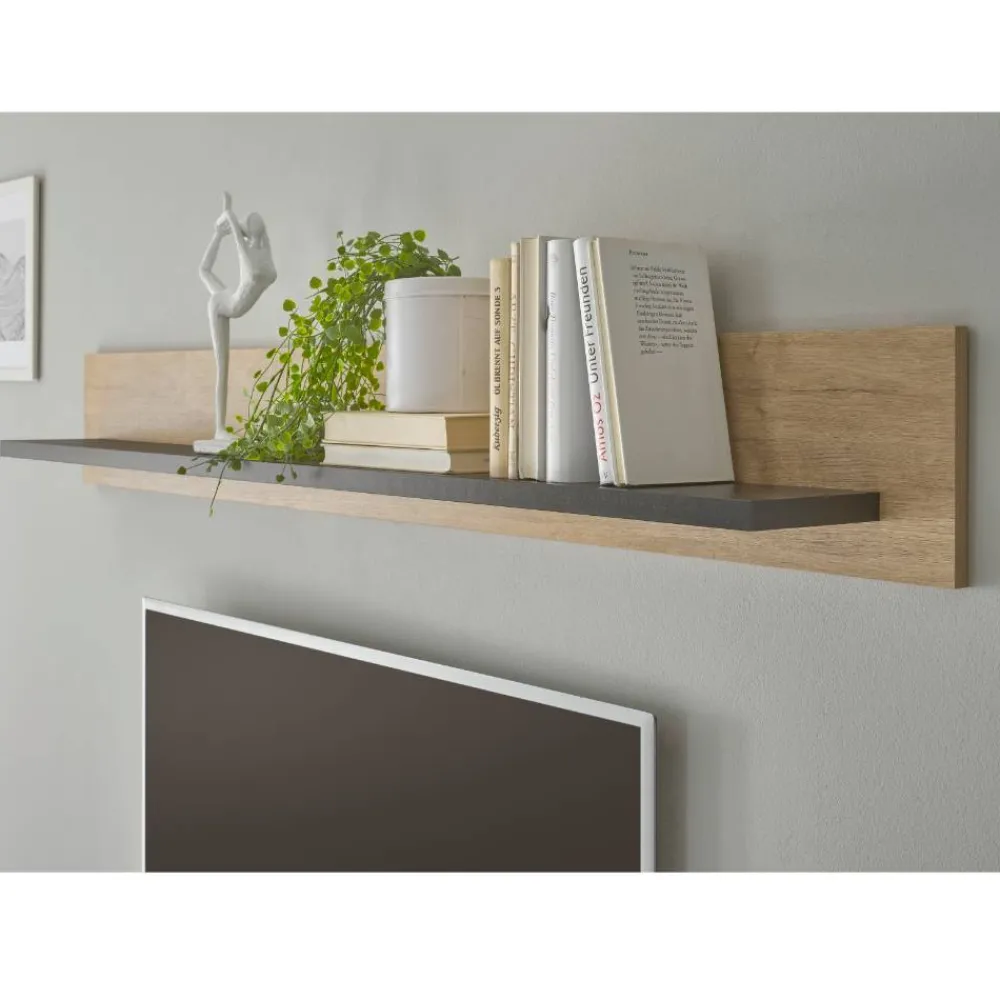 Hot TV Wohnwand Jennva Wohnwand 300 Cm