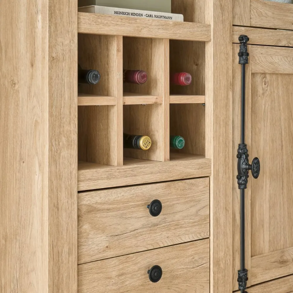 Hot TV Wohnwand Jennva Wohnwand 300 Cm