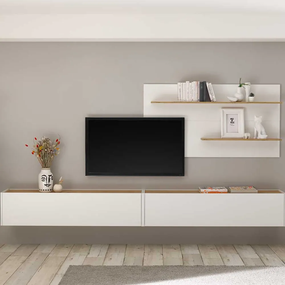 Best TV Wohnwand Rascian Moderne Wohnwände|Wohnwand 300 Cm