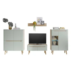 TV Wohnwand Skandi Stil Casmas*Pharao24 Clearance