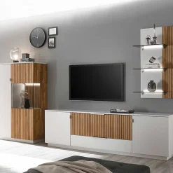 Discount TV Wohnwand Susmans Moderne Wohnwände|Wohnwand 300 Cm