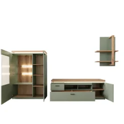 TV Wohnwand Tristan Moderne Wohnwände|Wohnwand 300 Cm