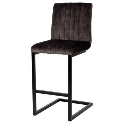 Clearance Velours Barstuhl Set Galirada Barhocker|Küchenhocker