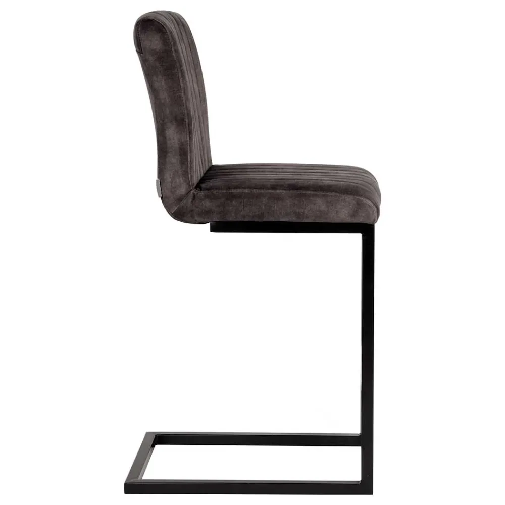 Clearance Velours Barstuhl Set Galirada Barhocker|Küchenhocker