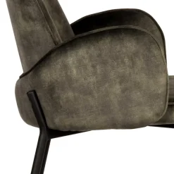 Hot Velours Barstuhl Set Jamy Barmöbel|Küchenhocker