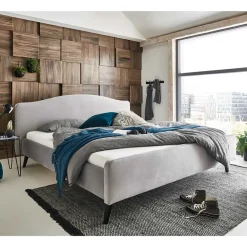 Discount Velours Polsterbett Nurez Einzelbetten|Jugendbetten