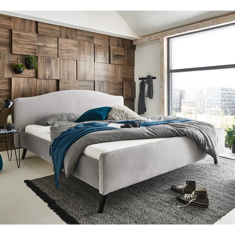 Discount Velours Polsterbett Nurez Einzelbetten|Jugendbetten