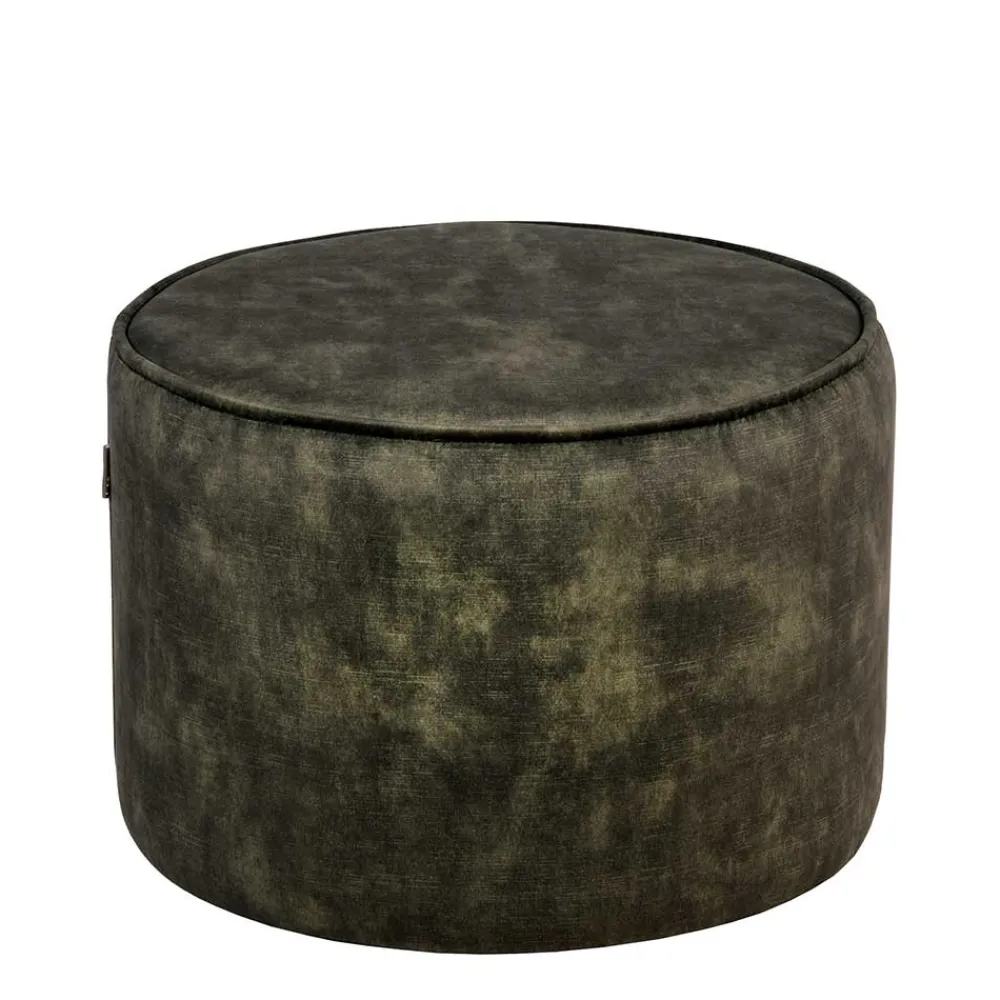 Online Veloursbezug Pouf Marcelo Sitzhocker