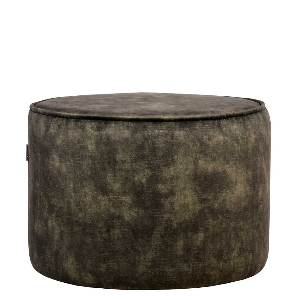 Online Veloursbezug Pouf Marcelo Sitzhocker