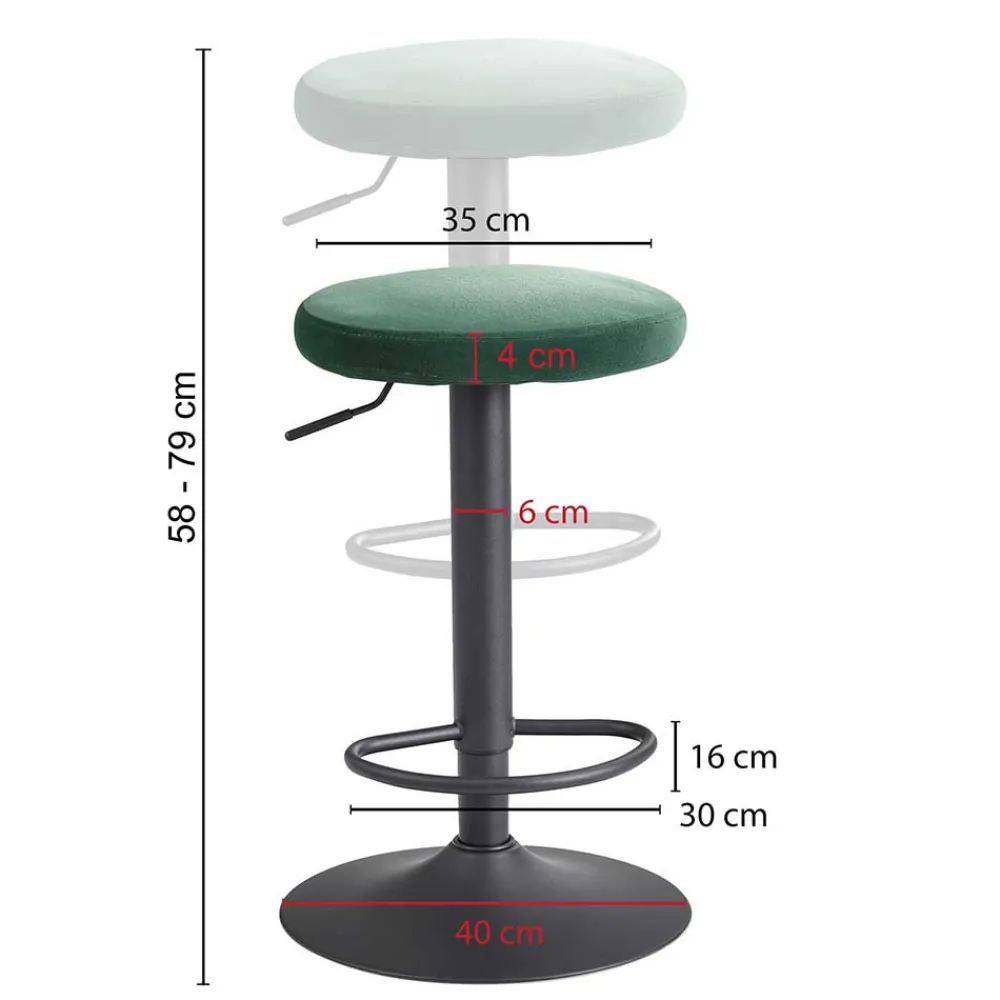 Best Verstellbarer Barhocker Celesko Sitzhocker