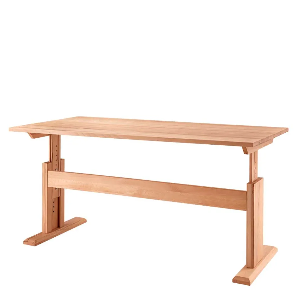 Online Verstellbarer Schreibtisch Len Massivholztische|Schreibtische
