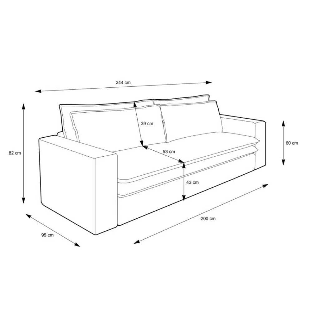 Clearance Verwandlungssofa Mejan Polstermöbel|Wohnzimmercouch