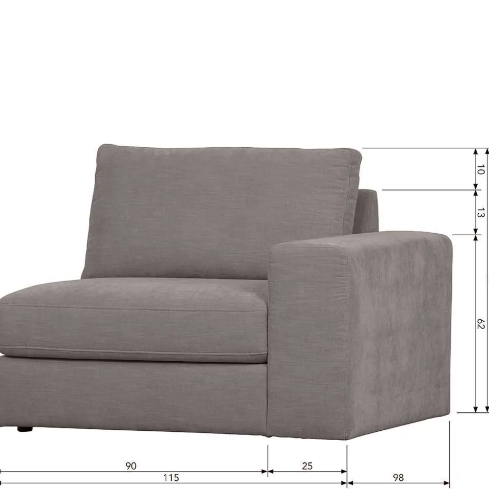 Viersitzer Modulsofa Fredoco*Pharao24 Online