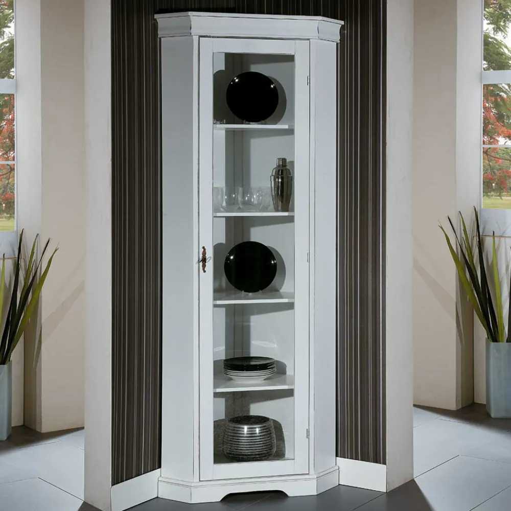 Vintage Eckvitrinenschrank Giralva*Pharao24 Sale