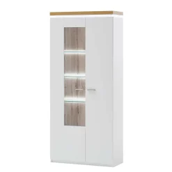 New Vitrine Lovranon Vitrinenschrank|Wohnzimmerschrank