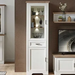 Best Vitrine Vronata Vitrinenschrank|Wohnzimmervitrinen