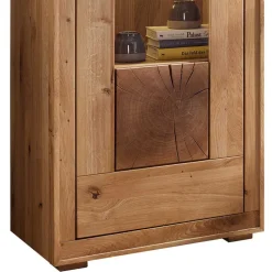 Best Vitrinenschrank Cranados Massivholzmöbel|Wohnzimmerschrank