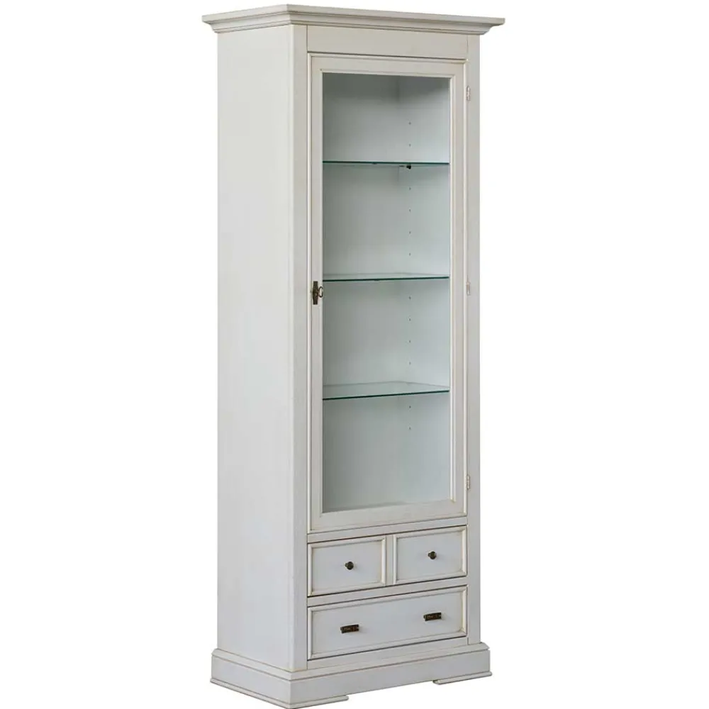 Hot Vitrinenschrank Gannice Stauraumvitrinen