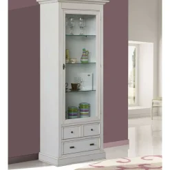 Hot Vitrinenschrank Gannice Stauraumvitrinen