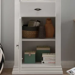 Discount Vitrinenschrank Greeks Massivholzmöbel|Vitrinenschrank