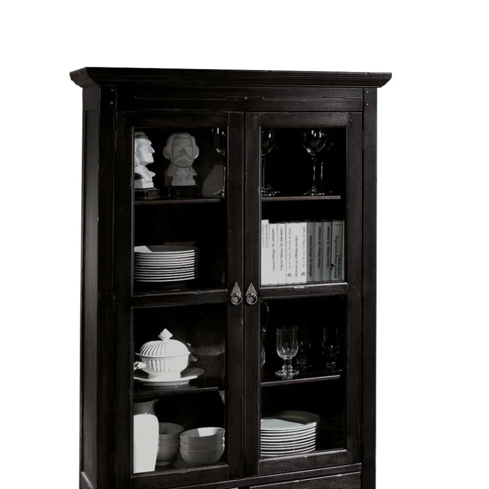 Online Vitrinenschrank Provence Vitrinenschrank|Stauraumvitrinen
