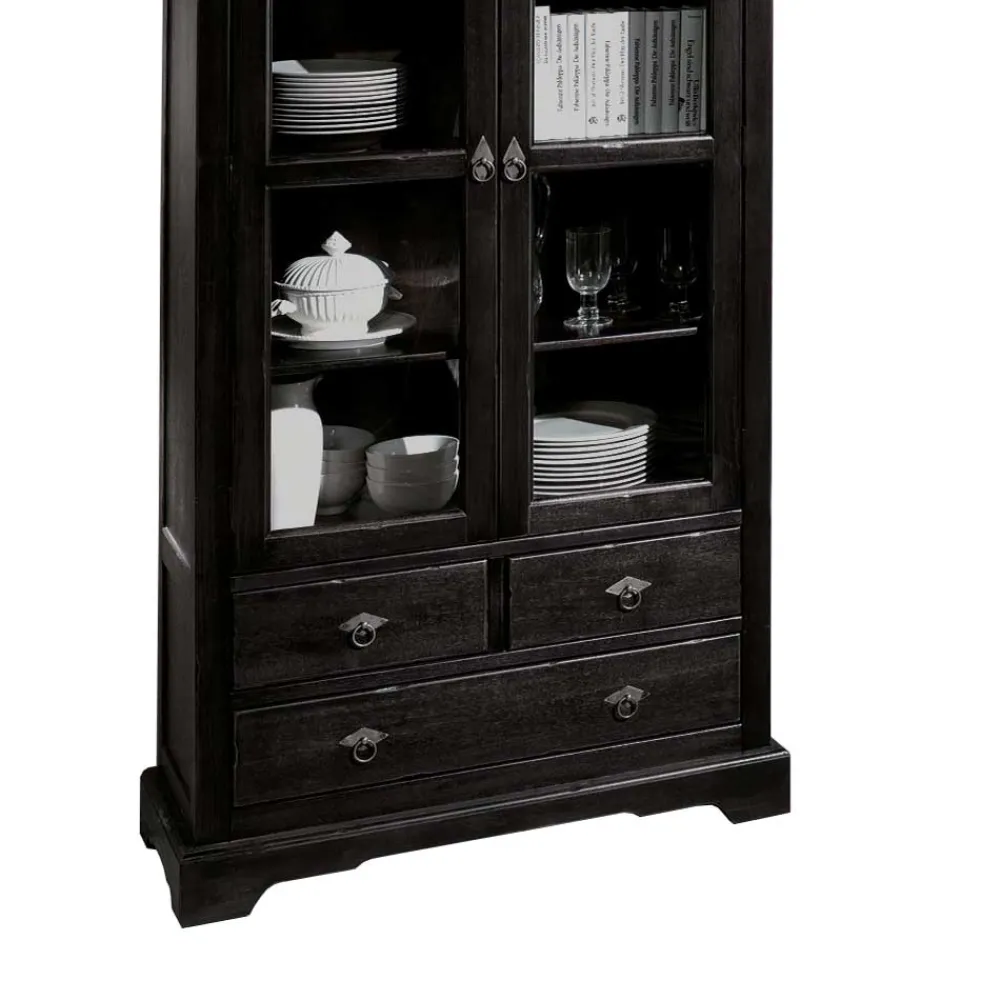 Online Vitrinenschrank Provence Vitrinenschrank|Stauraumvitrinen