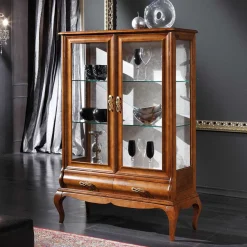 Hot Vitrinenschrank Valdarar Wohnzimmerkommoden|Wohnzimmerschrank