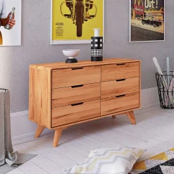 Vollholzkommode Stenov*Pharao24 Best