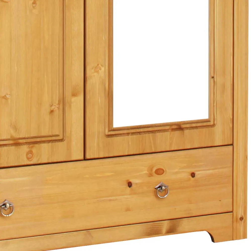 Outlet Vollholzschrank Slavira Massivholz Schränke|Drehtürenschränke