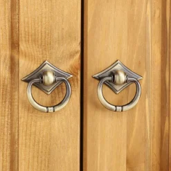 Outlet Vollholzschrank Slavira Massivholz Schränke|Drehtürenschränke