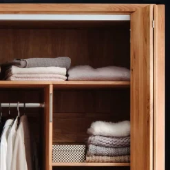 Vollholzschrank Verunia*Pharao24 Best