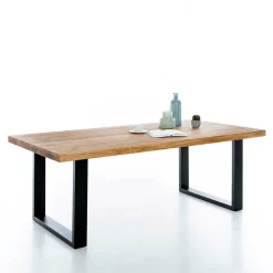 Outlet Vollholztisch Anesto Massivholzmöbel|Küchentisch