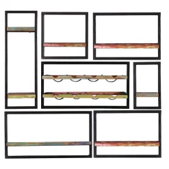 Discount Wandboard Set Woodstock Hängeregale|Massivholzregale