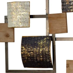 Outlet Wanddeko aus Metall Maylana Wandbilder