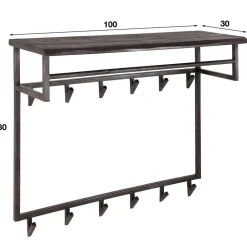 Wandgarderobenleiste Diana*Pharao24 Hot