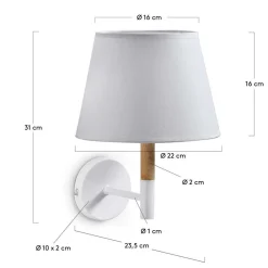 Wandleuchte Florian*Pharao24 Discount