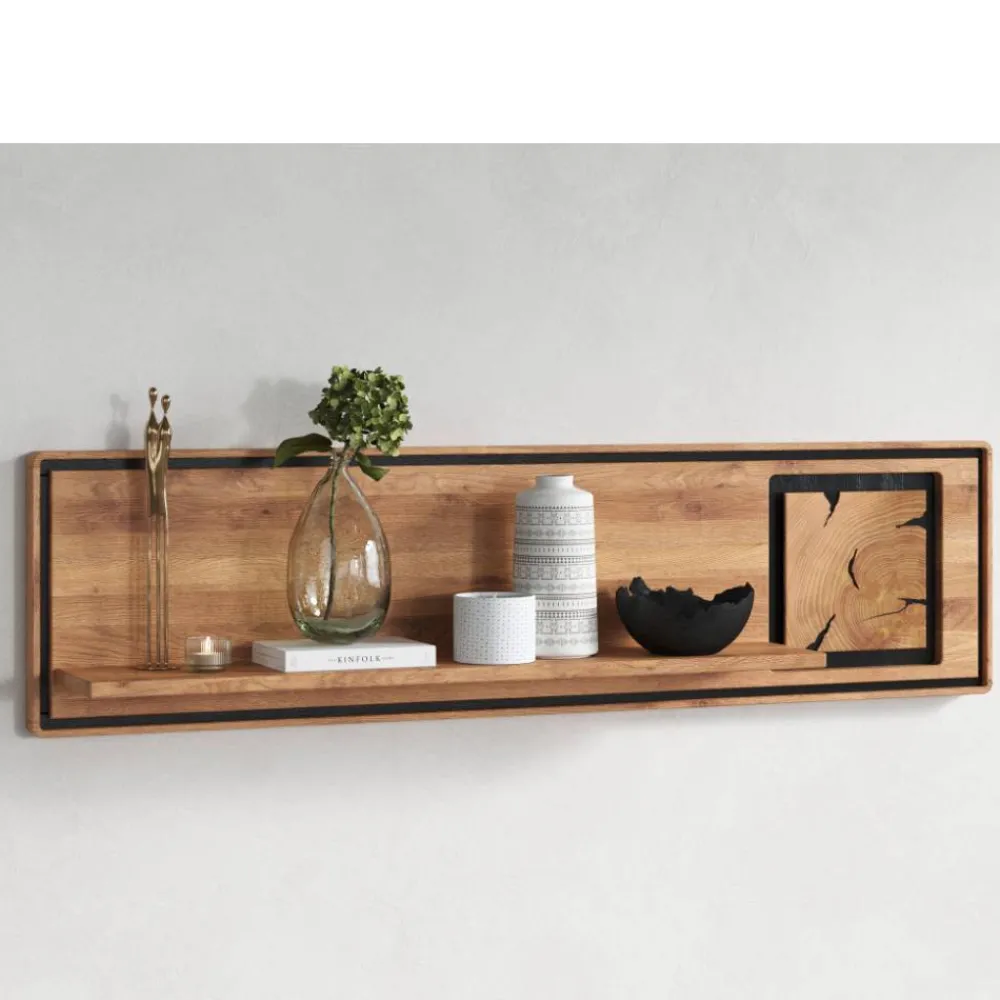 New Wandregal Macereta Hängeregale|Massivholzregale