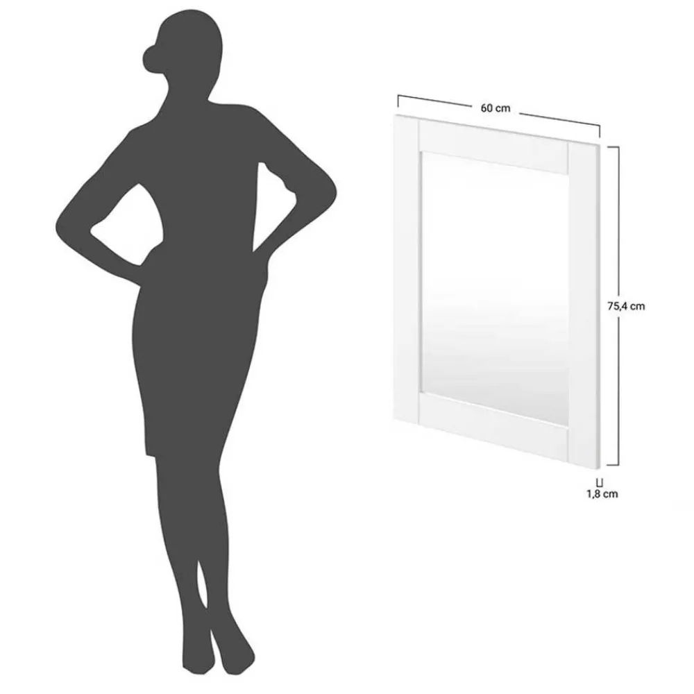 New Wandspiegel Vomano Wandspiegel|Schlafzimmerspiegel