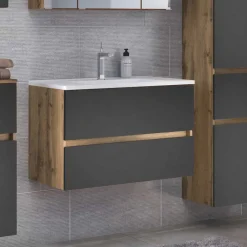 Waschbeckenschrank Jalexda Badezimmerschränke|Waschbeckenunterschränke